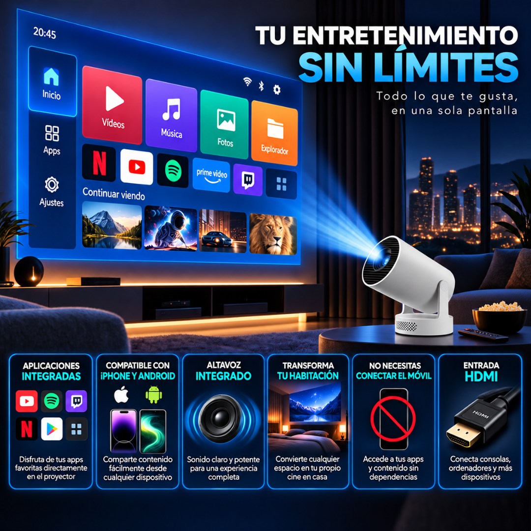 Luumia Vision El Proyector Que Cambiará Tu Habitación