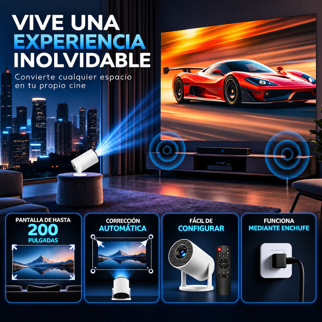Luumia Vision El Proyector Que Cambiará Tu Habitación